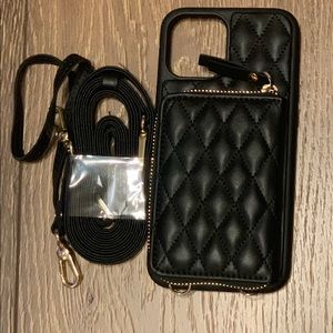 New iPhone 12 Pro Max crossbody case wallet